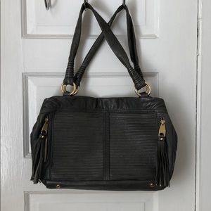 B. Makowsky genuine leather handbag